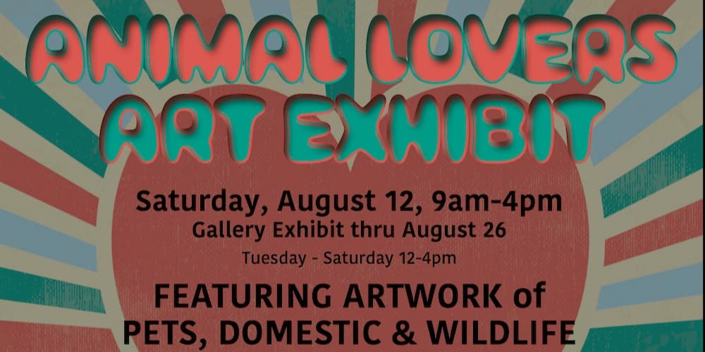 Animal Lovers Art Exhibit - Opening Day