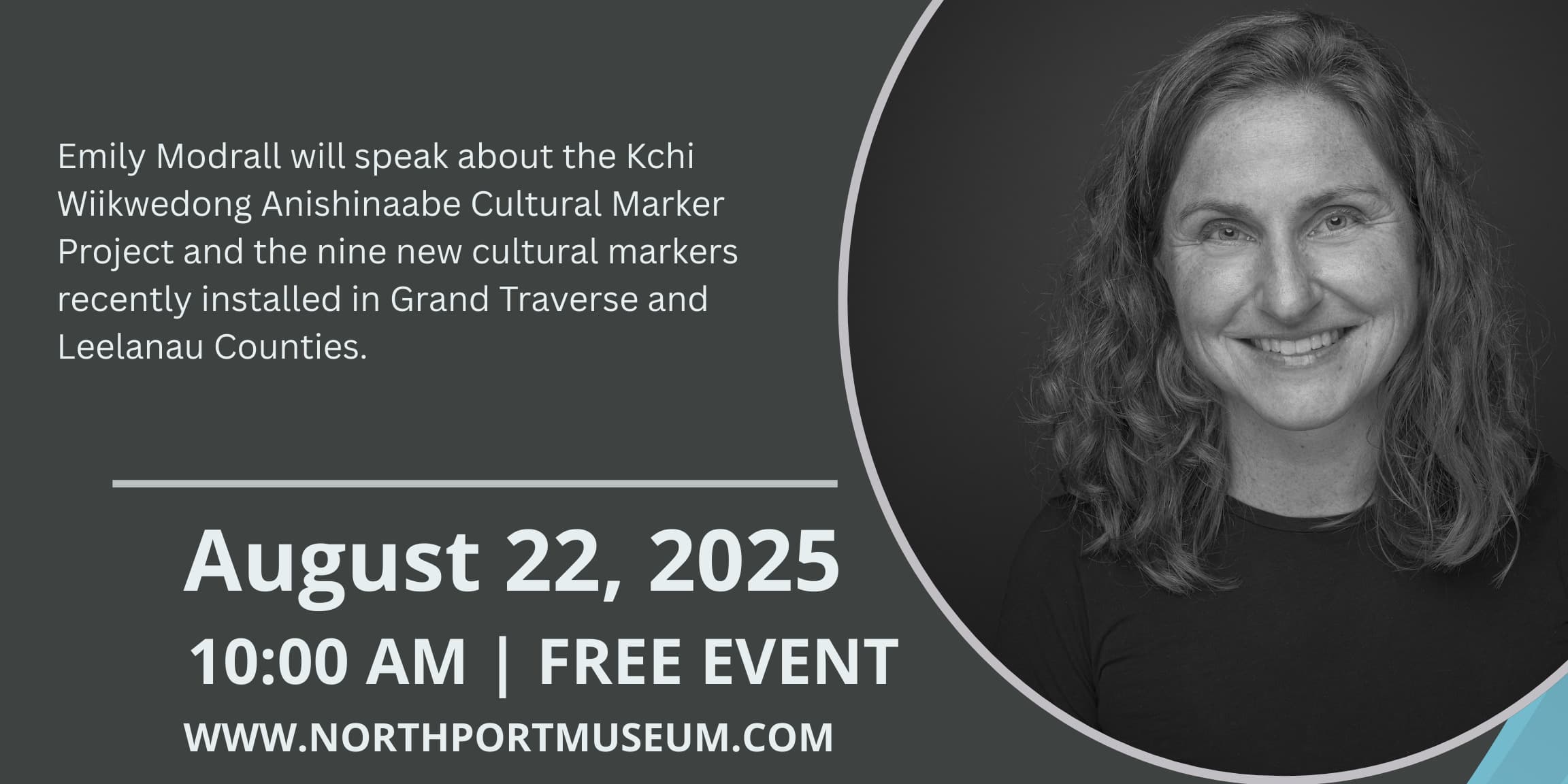 Emily Modrall Speaks about the Kchi Wiikwedong Anishinaabe Cultural Marker Project.