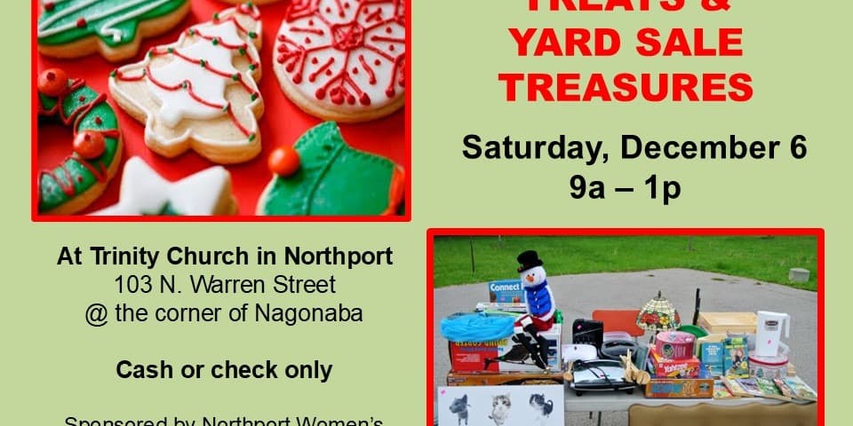 Holiday Treats & Yard Sale Treasures