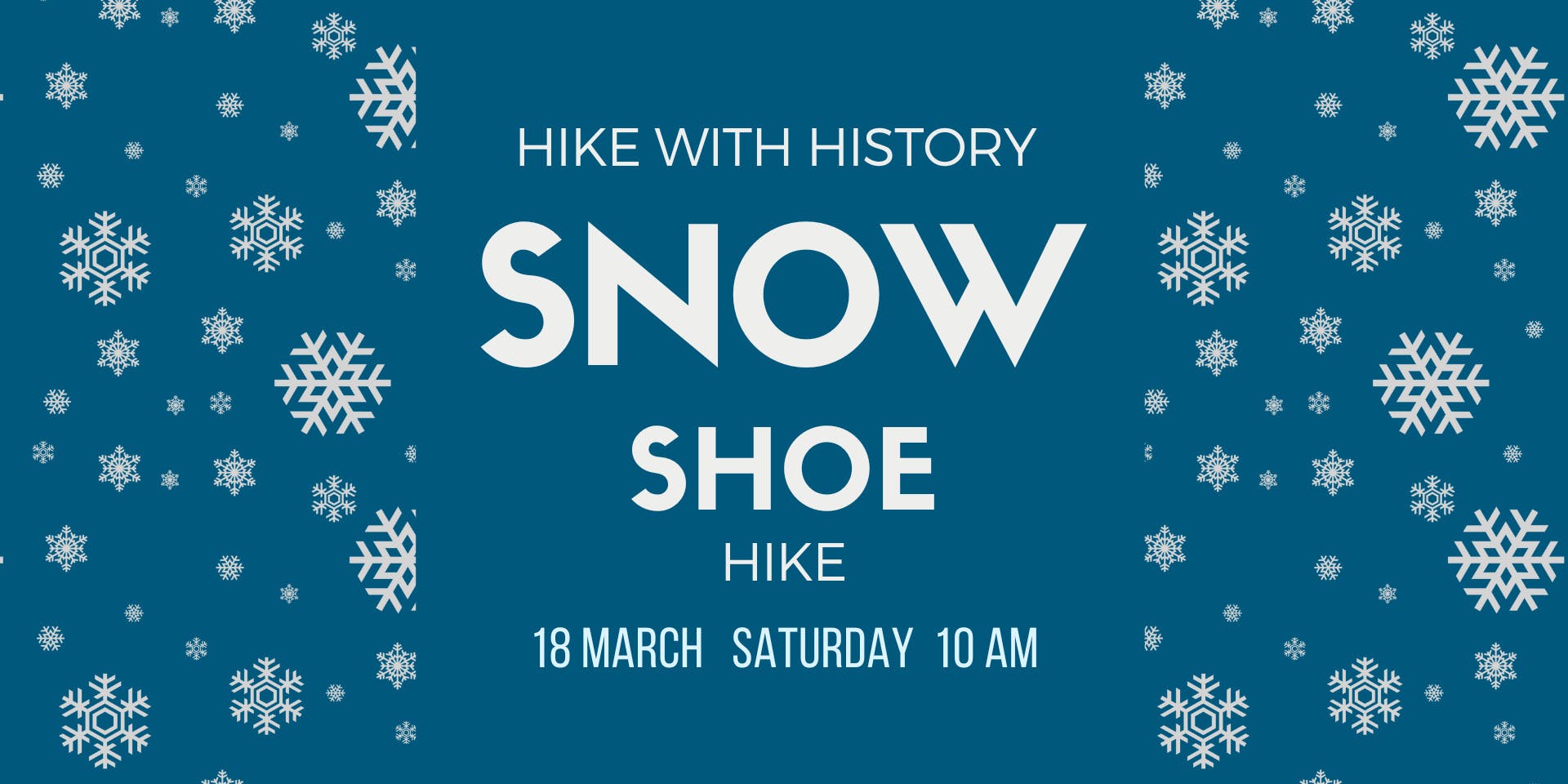 Guided SnowShoe Hike in Leelanau State Park